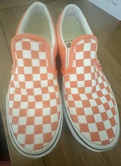 VANS Classic Slip-On Checkerboard Shoe US juniors Size 4.0