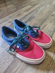 VANS Era Block Primary Off The Wall Sneakers M6/W7.5