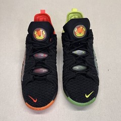 Nike LeBron XVIII 18 Black Crimson Volt Shoes Green Orange CW2760-009 Size 7Y