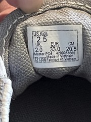 Vans Kids Shoes, Size 2.5US – Two Tone Gray/White & Blue White