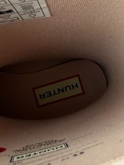 NWD $99 Hunter Kids First Classic Rain Boot Vidalia Pink/Serenity UK11/US10/EU28