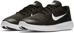 New Nike Free RN 2017 GS (Black/White) 904255-002 Size 7 Youth