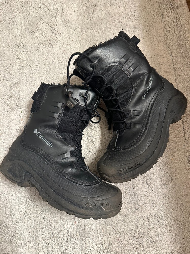 Columbia Bugaboot 400g Insulated Waterproof Snow Boots Boys Youth 3