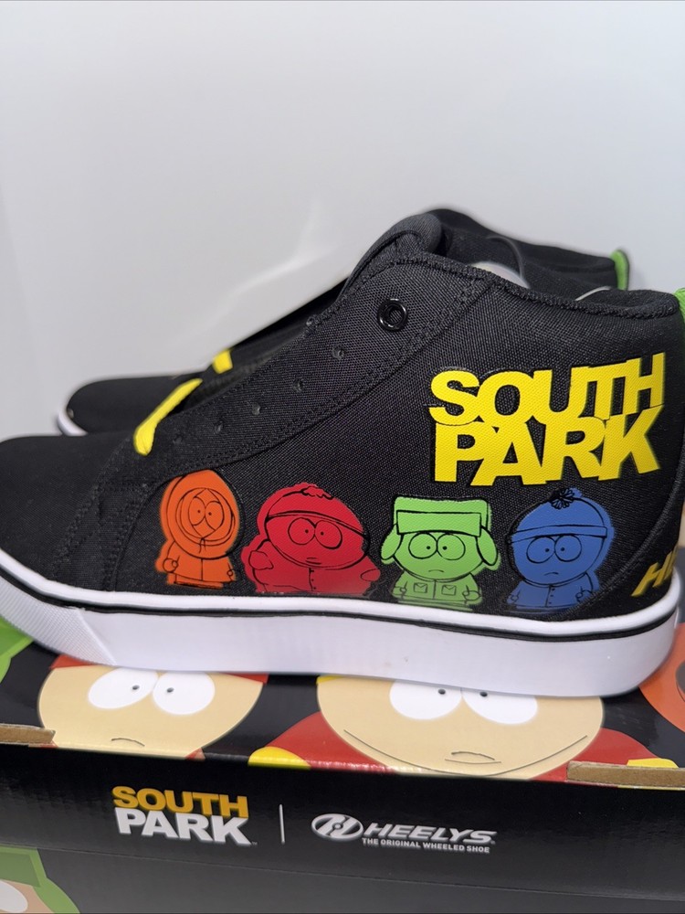 HEELYS Unisex Racer South Park Wheeled, Black/Yellow Size 10