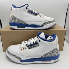 Pre-Owned Jordan 3 Retro Mid Washington Wizards (GS) Size 5Y (DM0967-148)