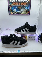 adidas Originals Campus 00s – Unisex Kids 4.5Y / 5.5women’s Core Black/White