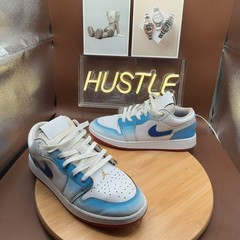 Jordan 1 Low SE University Blue Gradient (GS) Sz 6.5Y
