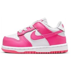 New Nike Kids Toddler (TD) Dunk Low Laser Fuchsia