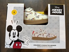 2026 Aldi Disney Mickey Mouse Children’s Sneaker Size 1 NIB