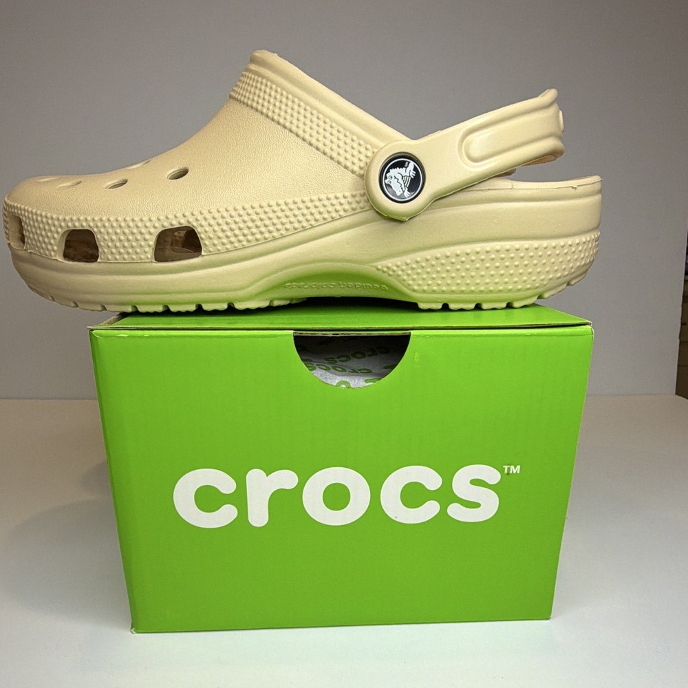 Crocs Classic Clog Casual Clog Beige Unisex Kids US 6 EU 38-39 206991-2DS