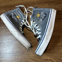 Vans Harry Potter Hogwarts Sk8-hi Zip Youth Kid’s Blue Shoes Size 2 Needs Laces