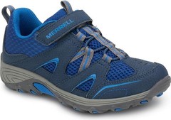 Merrell Trail Chaser Unisex Big Kid Size 4 M Youth Hiking Sneaker Navy/Blue