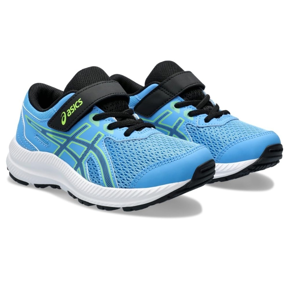 ASICS Kid’s Contend 8 Grade School Running Shoes, Size K11 US Waterscape/Black