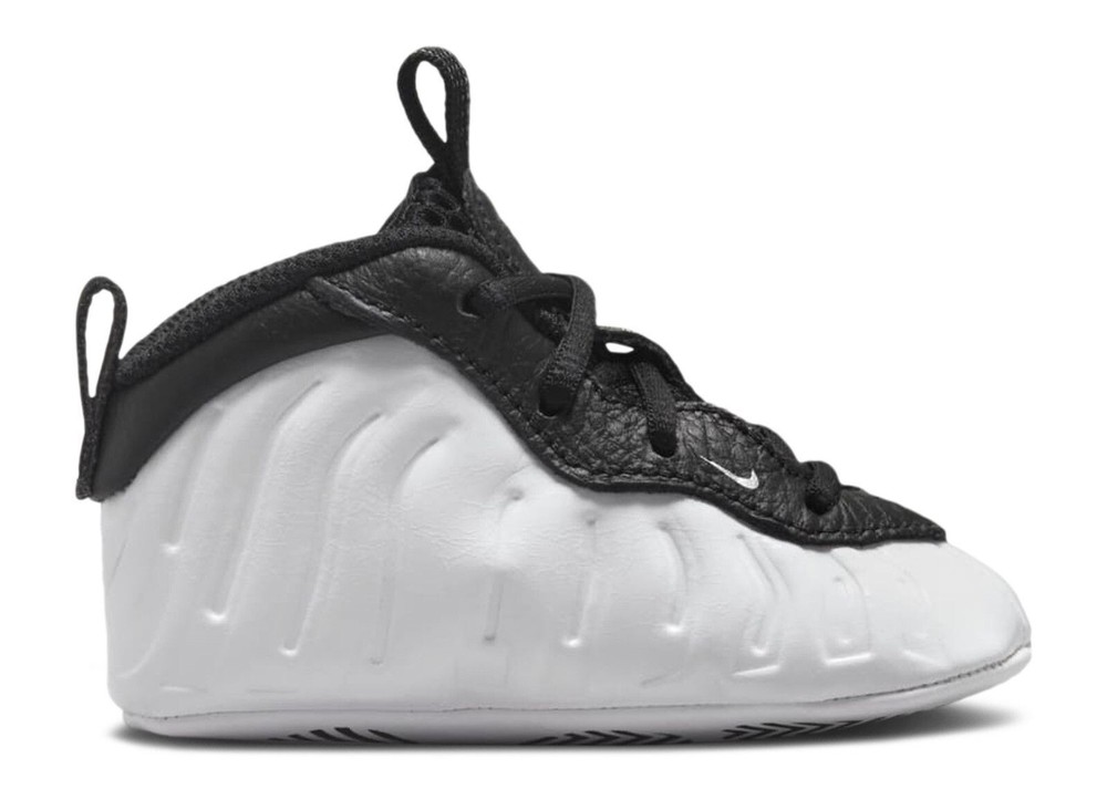 New Nike (CB) Crib Soft Bottoms Foamposite Little Posite White Black