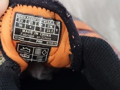 KEEN youth versatrail gray orange outdoor walking hiking shoes sz 4