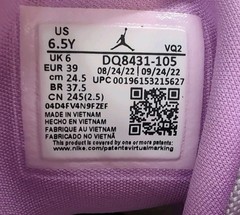 Jordan Jumpman Two Trey Barely Grape GS 6.5 Y DQ8431-105 Youth Sneakers
