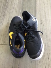 SIZE 7Y – Nike Kobe 8 GS ‚Lakers Away‘ Basketball Shoes FN0266-002
