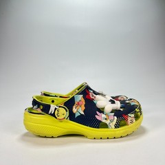 Crocs Classic Lime Green Disney Mickey Mouse Friends Comfort Clog Kids Size 11