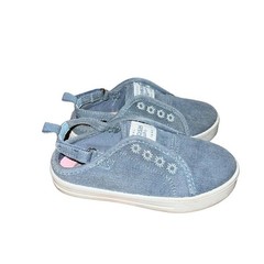 OshKosh B’Gosh grey denim sneaker sandals girls casual shoes size 8M