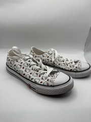 Hello Kitty X Converse Chuck Taylor All Stars Low Top 163916F Youth Girls 3 Y