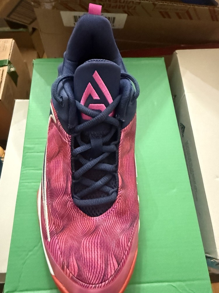 Nike Giannis Immortality 4 SE (GS) Basketball Sneaker 6.5Y Red/Navy