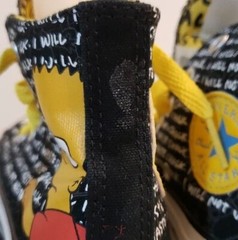 CONVERSE Chuck Taylor All Star Junior Size 11 Bart Simpson Groening 2013 Rare