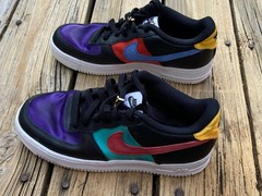 Nike Air Force 1 LV8 EMB WNBA Youth Size 7 Color Bleed Sneakers Shoes Multi Colr