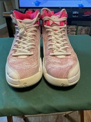Nike Air Jordan 12 Retro Arctic Punch GS White Hyper Pink 510815-101 Size 6.5Y