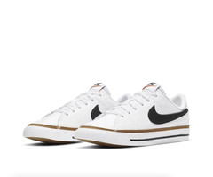 Nike Court Legacy GS Sneakers White Black Lifestyle Shoes Size 5.5Y DA5380-102