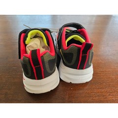 Skechers Flex-Glow Light Up Sneakers Kids 7T Red Black Light Up Athletic Shoes