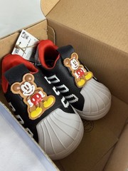 Adidas Superstar 360 Disney Mickey Mouse Slip On Shoes Black Toddler Size 5 K