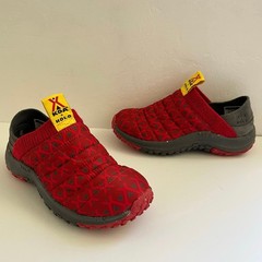 Holo X Koa Kid’s Credimus Eco Sneakers Red Size 2 Quilted Slip-On Colorful NEW
