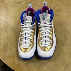 Nike Air Foamposite 1 One Peanut Butter & Jelly Sneakers (644791-103) Size 4.5y