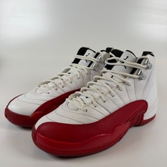 Nike Air Jordan 12 Retro Cherry 2023 GS White Varsity Red 153265-116 Size 6Y