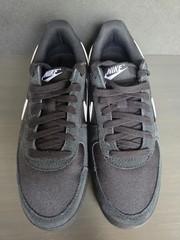 Nike Field General (GS) Black/White Suede Low Top Unisex Kids Sneakers 5.5Y