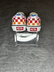 Vans Off The Wall MultiColored Checkered Slip On Shoes girls Size 2