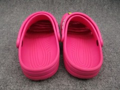 Crocs Classic Clogs Pink Junior 6 Comfort Rubber Shoe Waterproof Jibbetz Girls 6