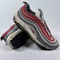Nike Air Max 97 GS White Red Reflective Silver 921522-017 Size 7Y