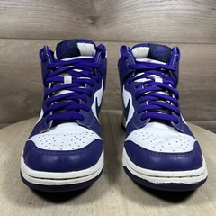 Nike Dunk High Electro Purple Midnight Navy GS Size 5.5Y Womens Size 7