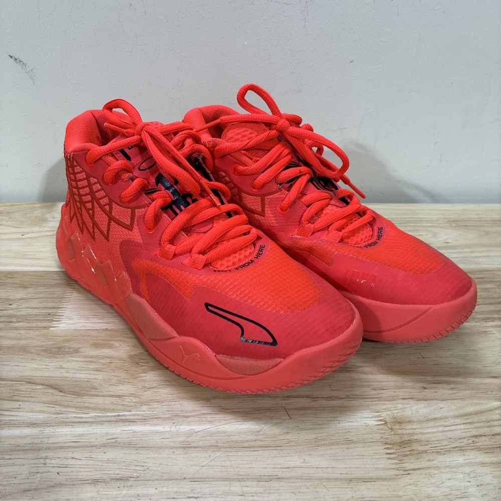 Puma Lamelo Ball MB.01 „Not From Here Red Blast“ 2021 Size 5.5c 376886-02 MELO