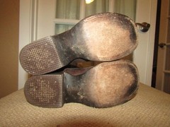 Mexico Square Toe Western Boots Side Zip Youth size US 1 Mex 21