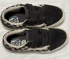 VANS Autism Acceptance Comfycush Old Skool V Juniors Shoes – GRAY…Black Size 3
