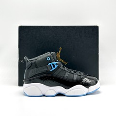 *NEW* Pre-School Kids Nike Air Jordan 6 Rings (PS) Black / Blue (323432 041)