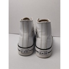 Converse Chuck Taylor All Star Move White Leather Platform High Top Kids Size 4