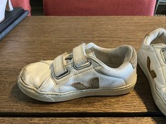 VEJA Small Esplar Hook & Loop Sneakers Youth Size 12