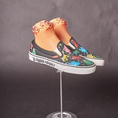 Y2K Yo Gabba Gabba! Slip On Vans Sneakers Shoes