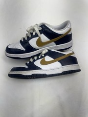 Nike Dunk Low White-Wheat-Midnight Navy Sz 6Y FB9109-111