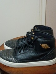 Nike Air Jordan, Jasmine GG 768927-035 Youth, Black Gold, Sneakers Sz 6Y