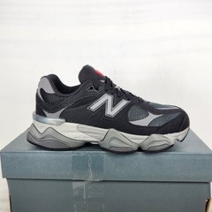 Size 5.5 Big Kids – New Balance 9060 – Black / Castlerock – GC9060BK