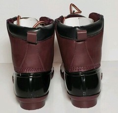 KIDS GAVIN 17K DUCK BOOTS NEW / BOX BURGUNDY / BLACK MULTIPLE SIZES